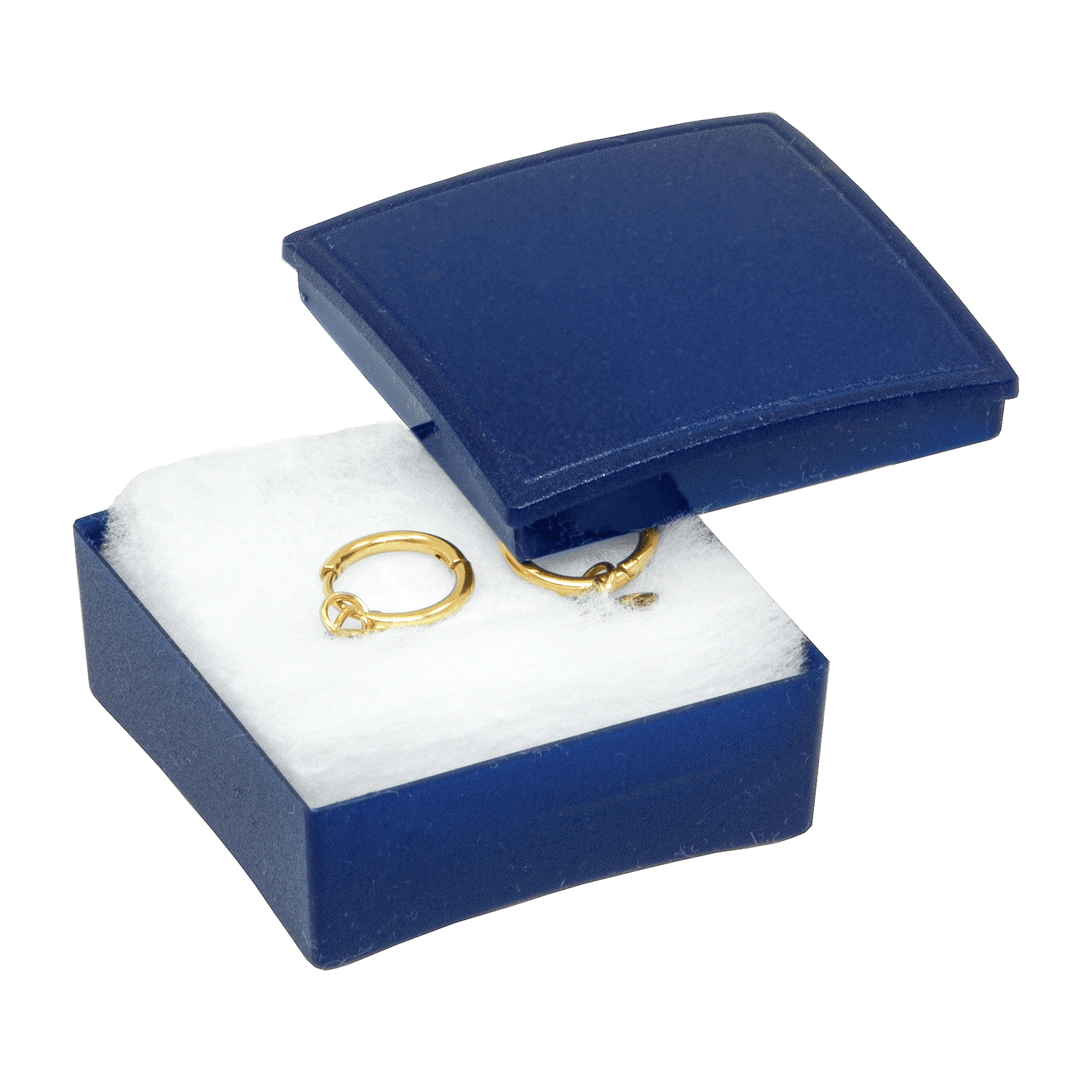 Plastic boxes for ear studs