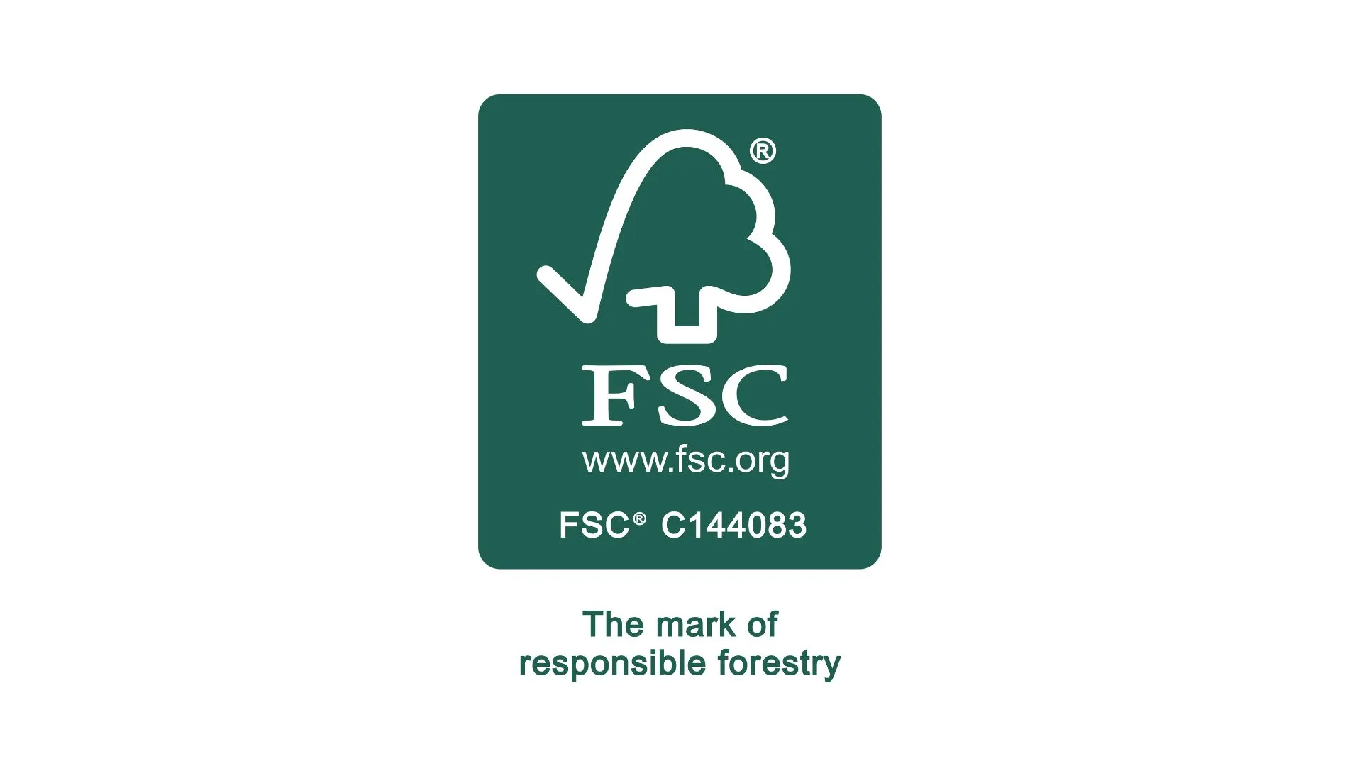 FSC®-certified packaging