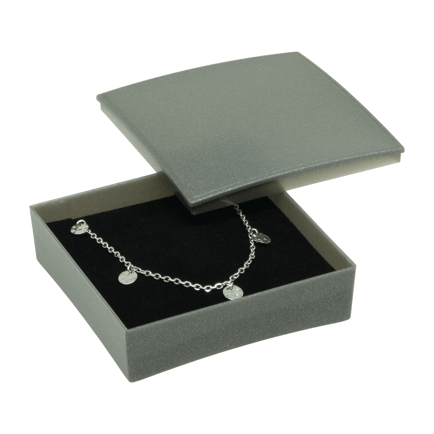 Plastic boxes for pendants - earrings - set