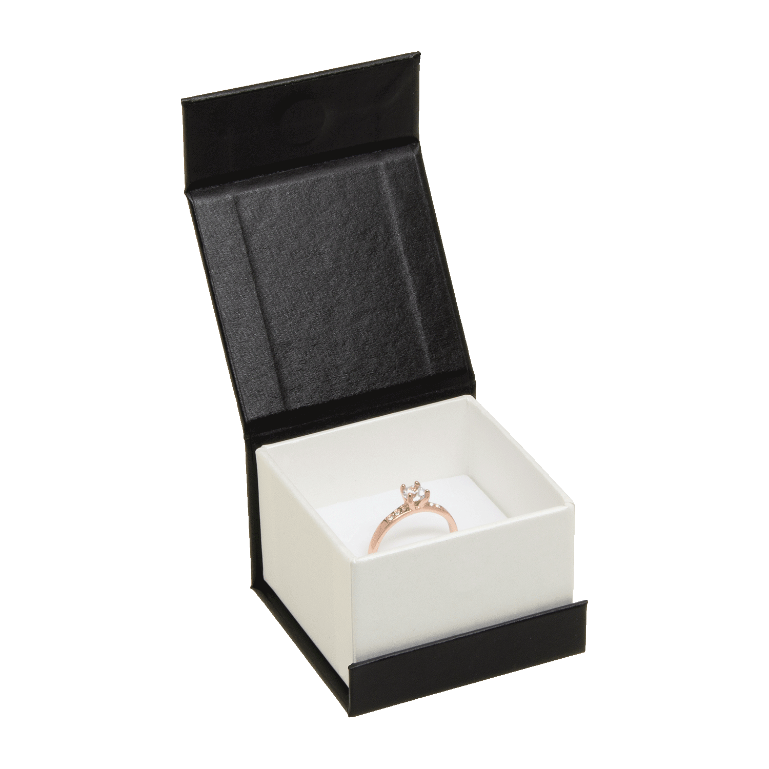 Cardboard jewellery cases for rings - wedding rings - stud earrings