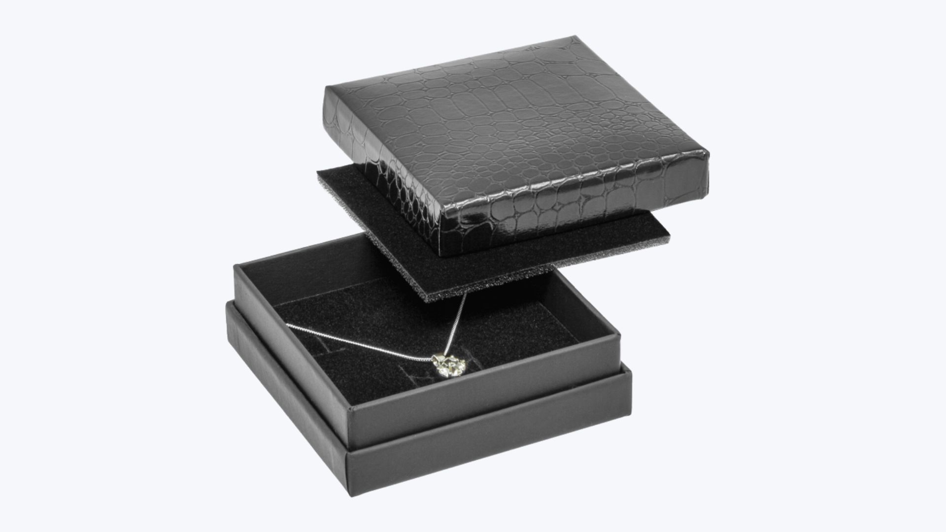 Series 0280 CROCO.<br>Our boxes in crocodile design.