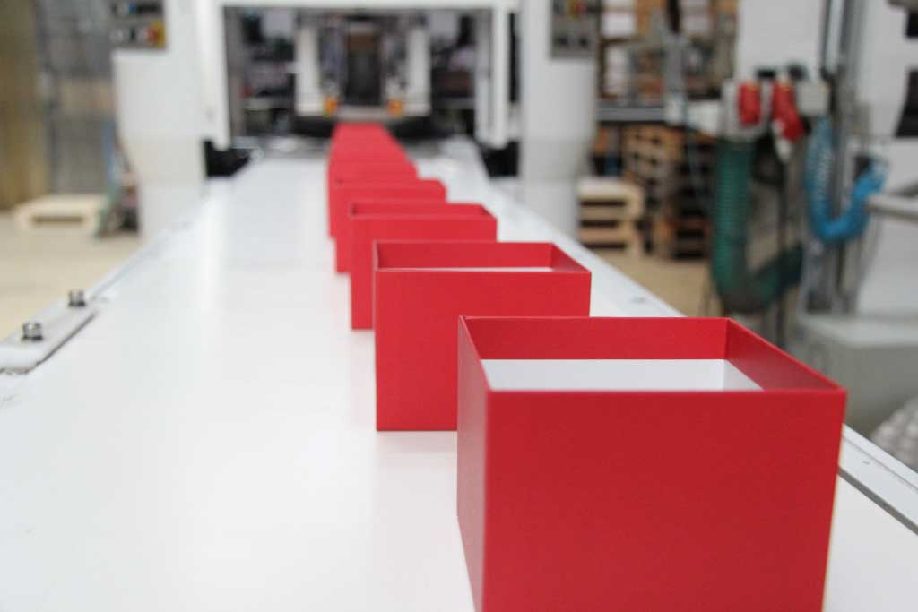 Cardboard production