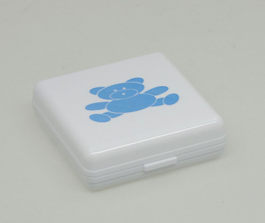 Plastic cases for pendants - earrings