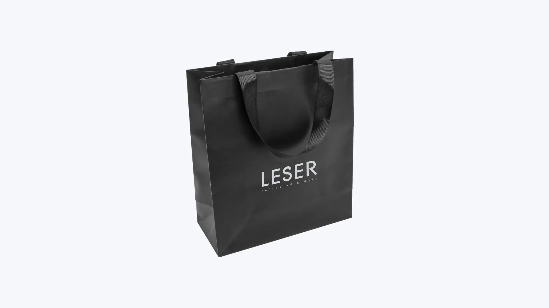 Paper carrier bagsfinished with print