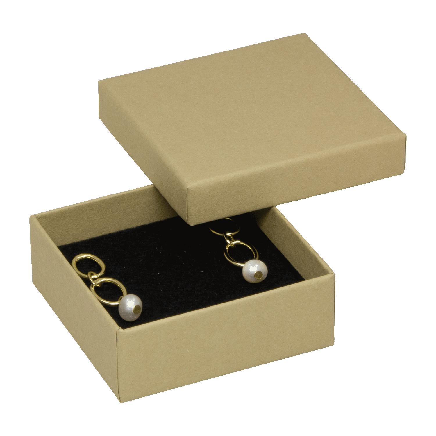Jewellery boxes made from recycled cardboard for pendants - earrings