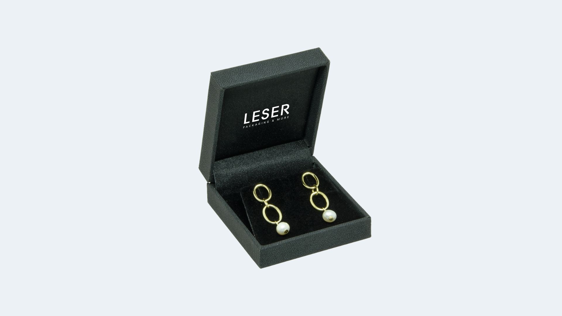 Packaging with logo.<br>Example jewellery packaging. Packaging with logo.<br>Example jewellery packaging.