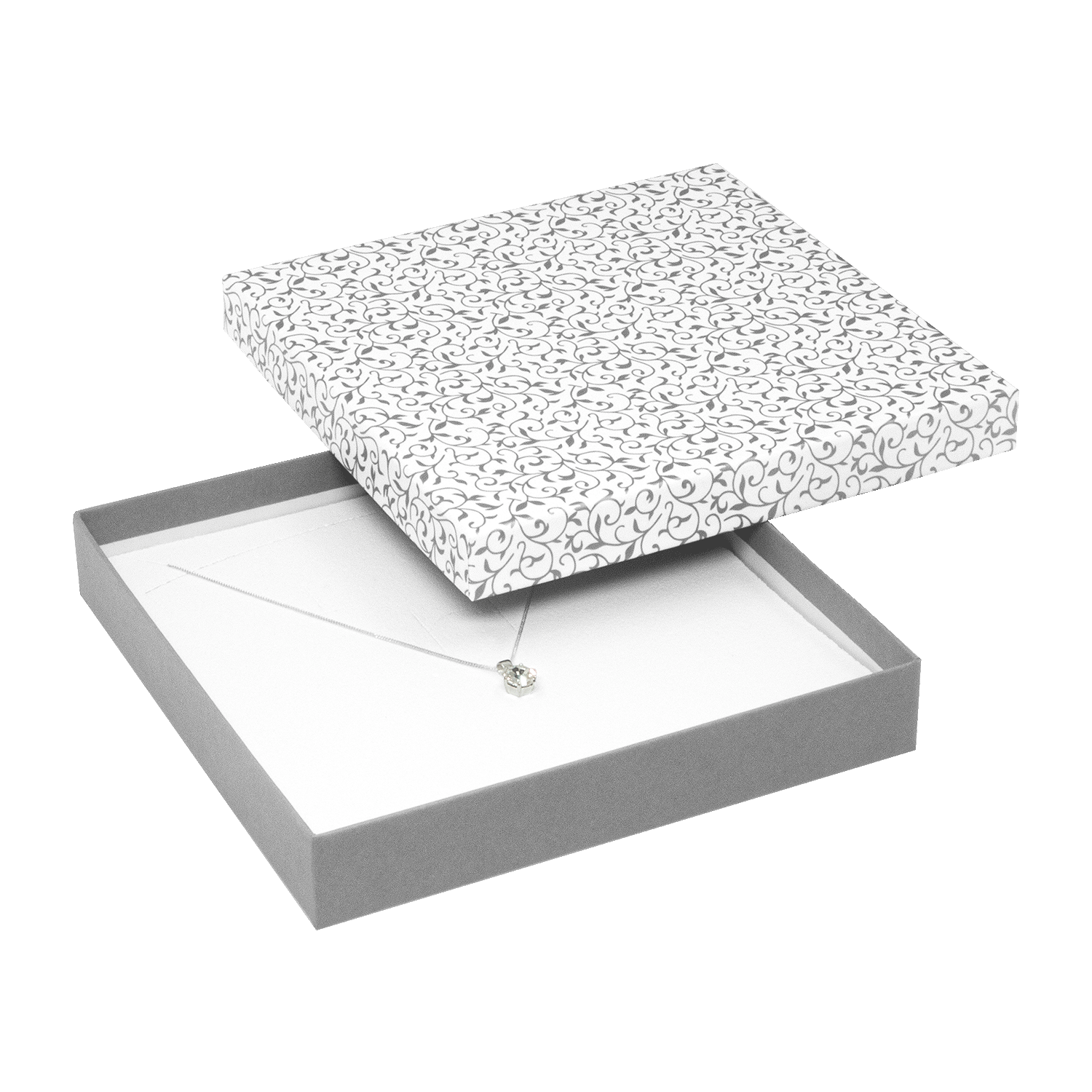 Cardboard boxes for necklaces - colliers