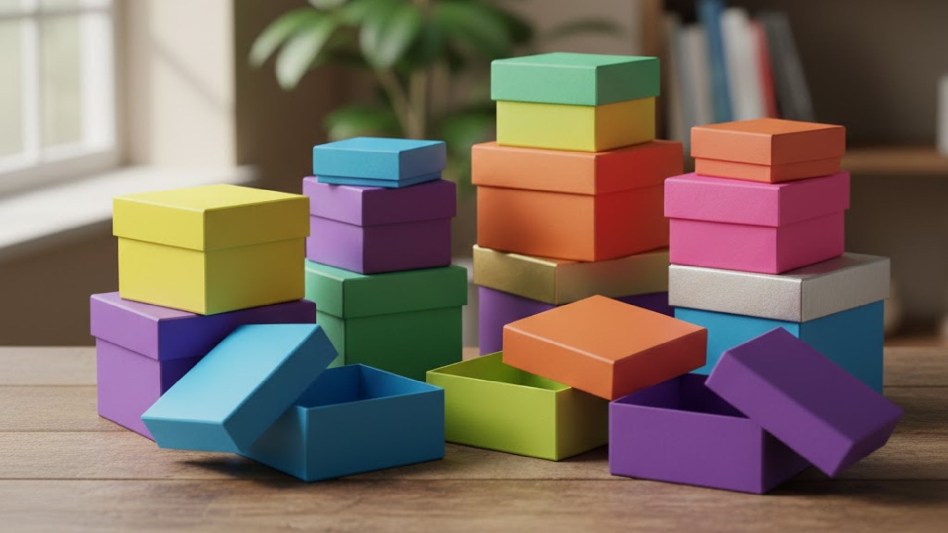 Customised cardboard boxes