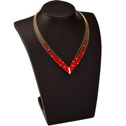 Bust for necklaces - colliers - large