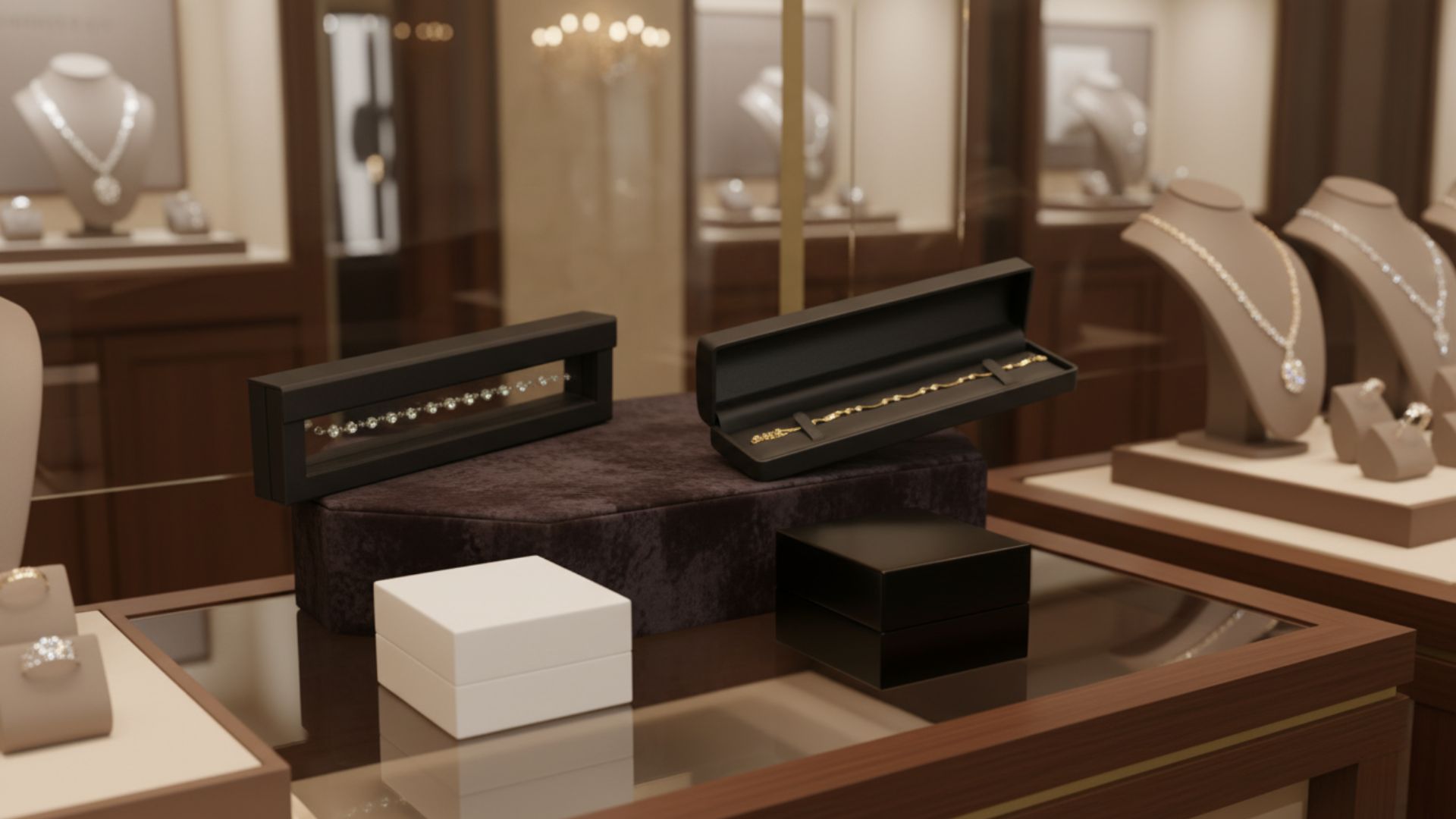 Exclusive jewellery boxes for bracelets