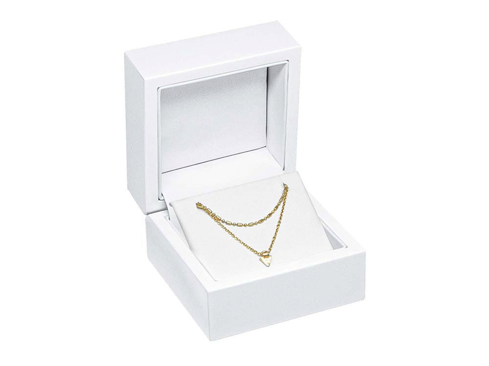 Wooden cases for pendants - earrings - rings
