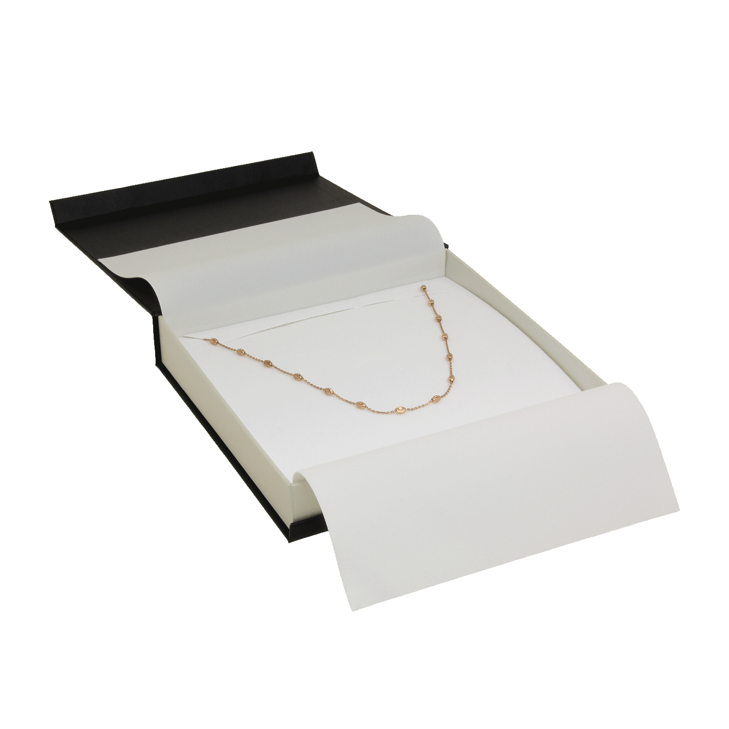 Cardboard jewellery cases for necklaces - colliers