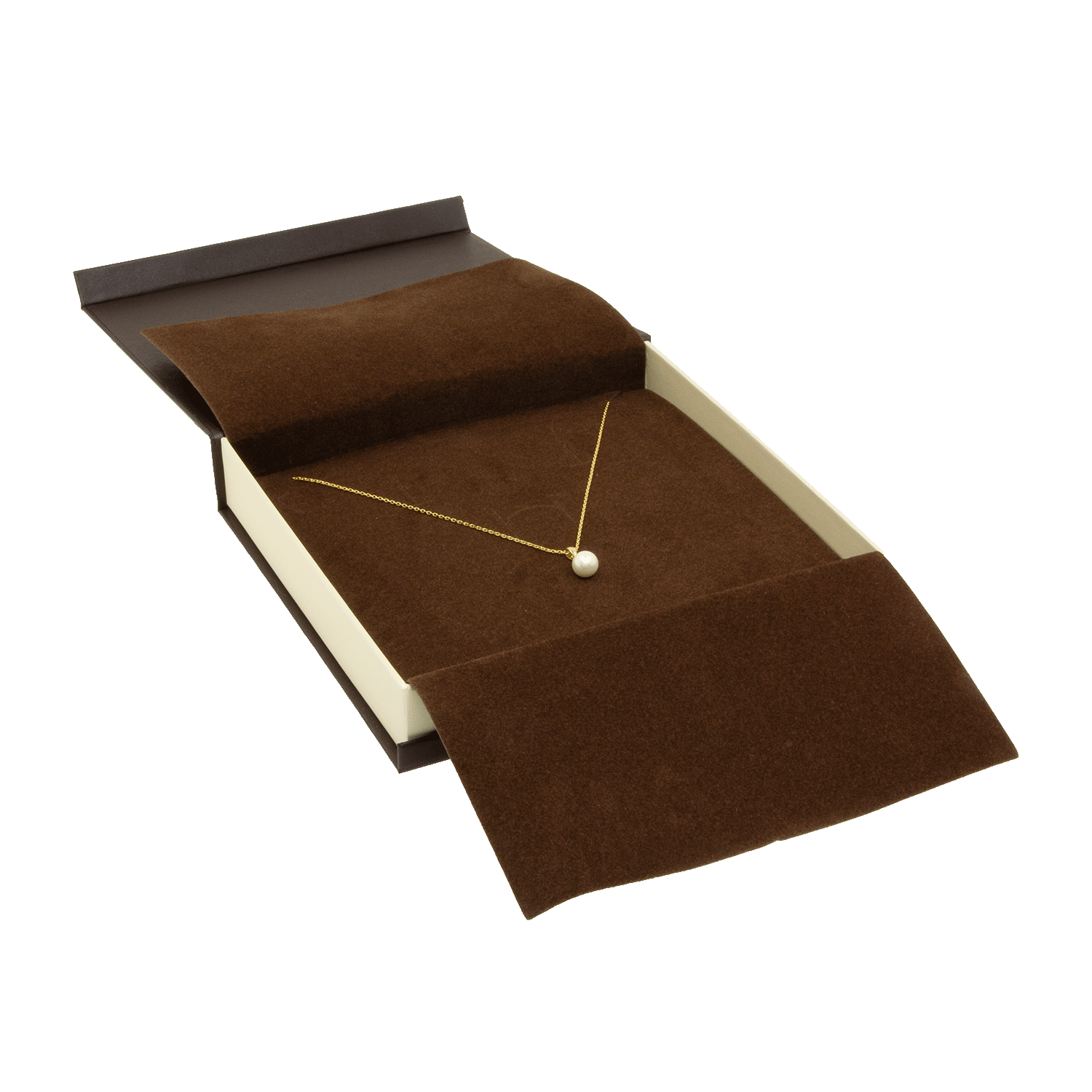 Cardboard jewellery cases for necklaces - colliers