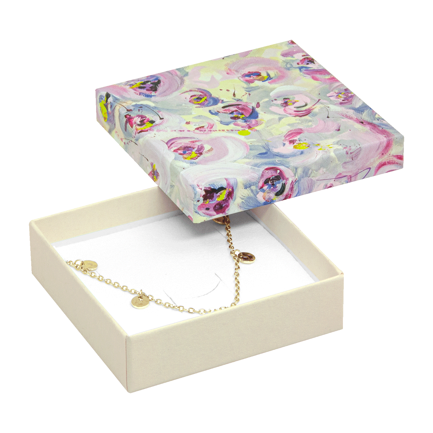Cardboard boxes for pendants - earrings - bracelets