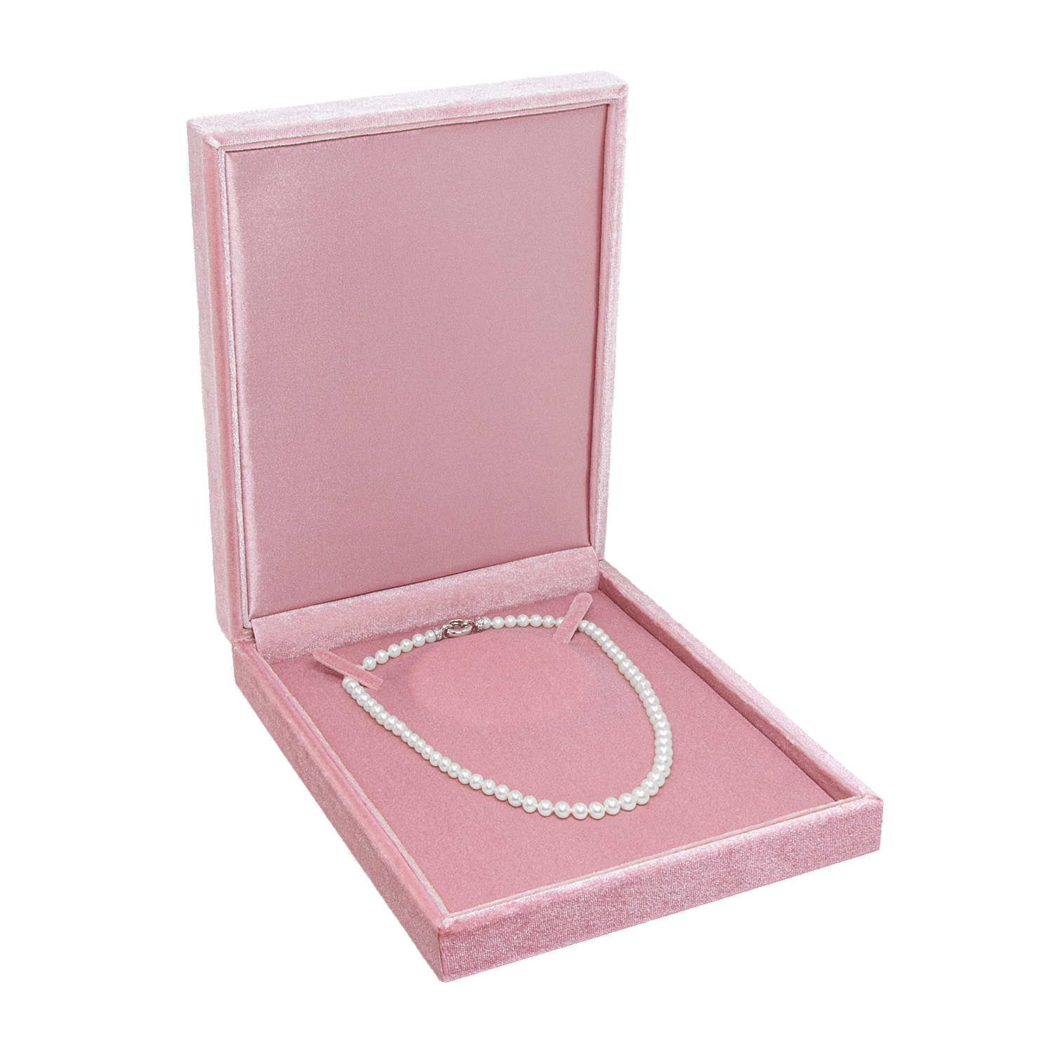 Jewellery cases with velvet cover for necklaces - colliers
