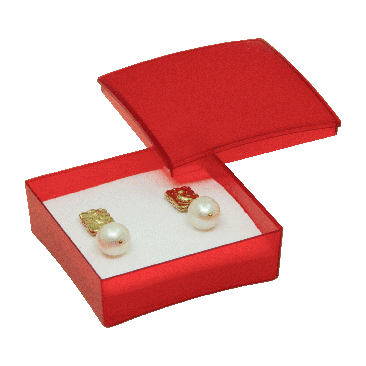 Plastic boxes for pendants - earrings