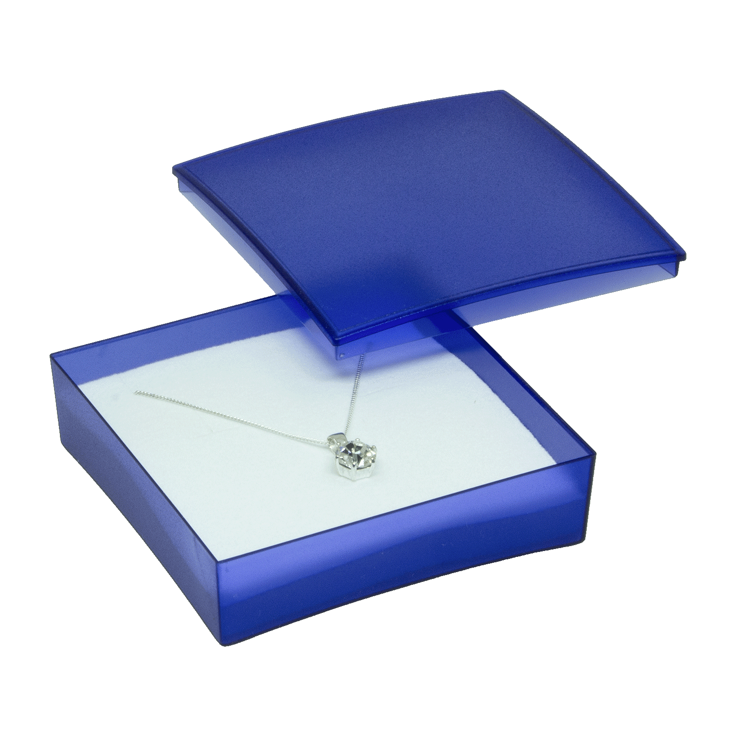 Plastic boxes for pendants - earrings - set