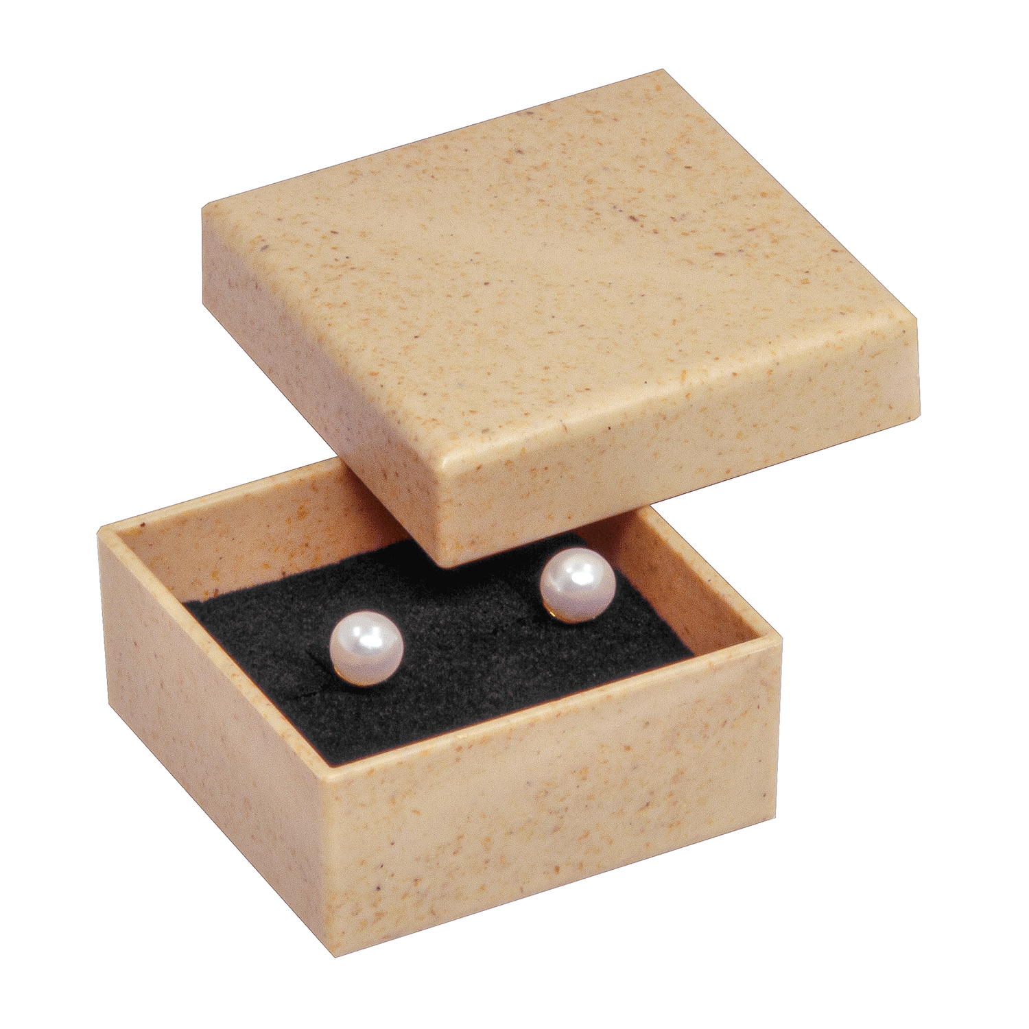 Bio-plastic boxes for ear studs