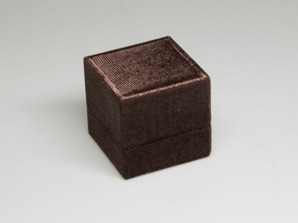 Ring cases with velvet cover