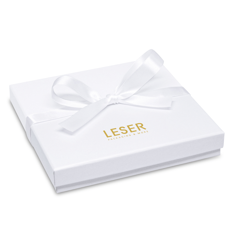 Boxes with ribbon for necklaces - colliers