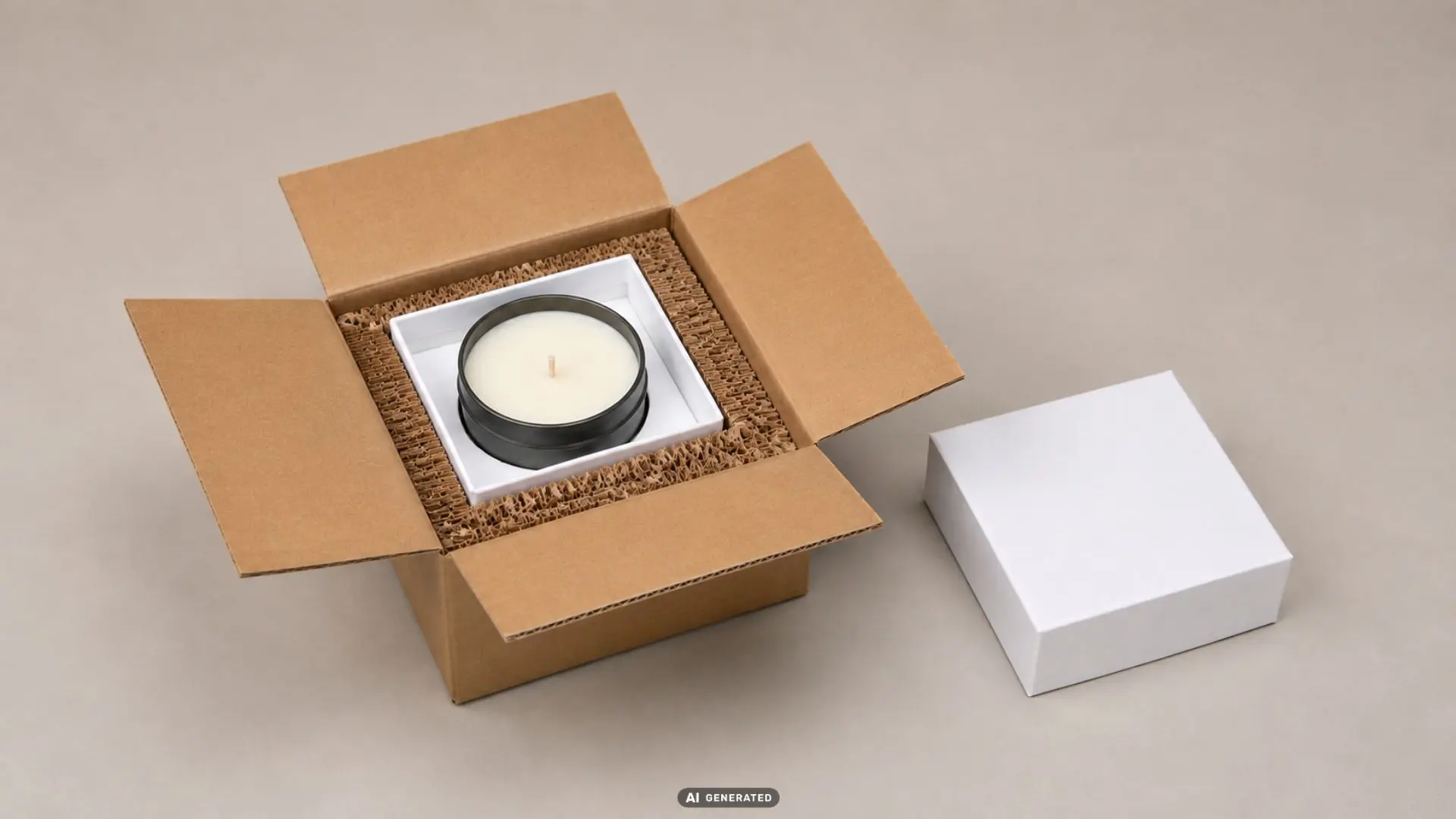 PACKING CANDLES, IN BRIEF