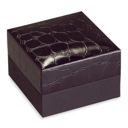 Cardboard boxes for rings - wedding rings - stud earrings