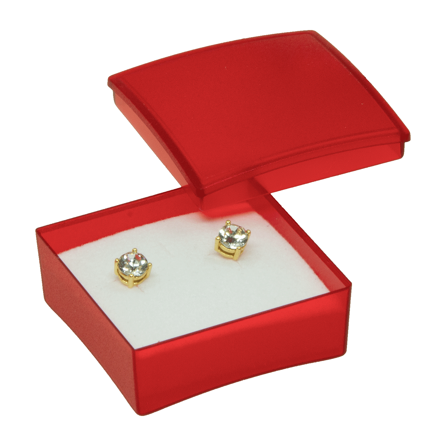 Plastic boxes for ear studs
