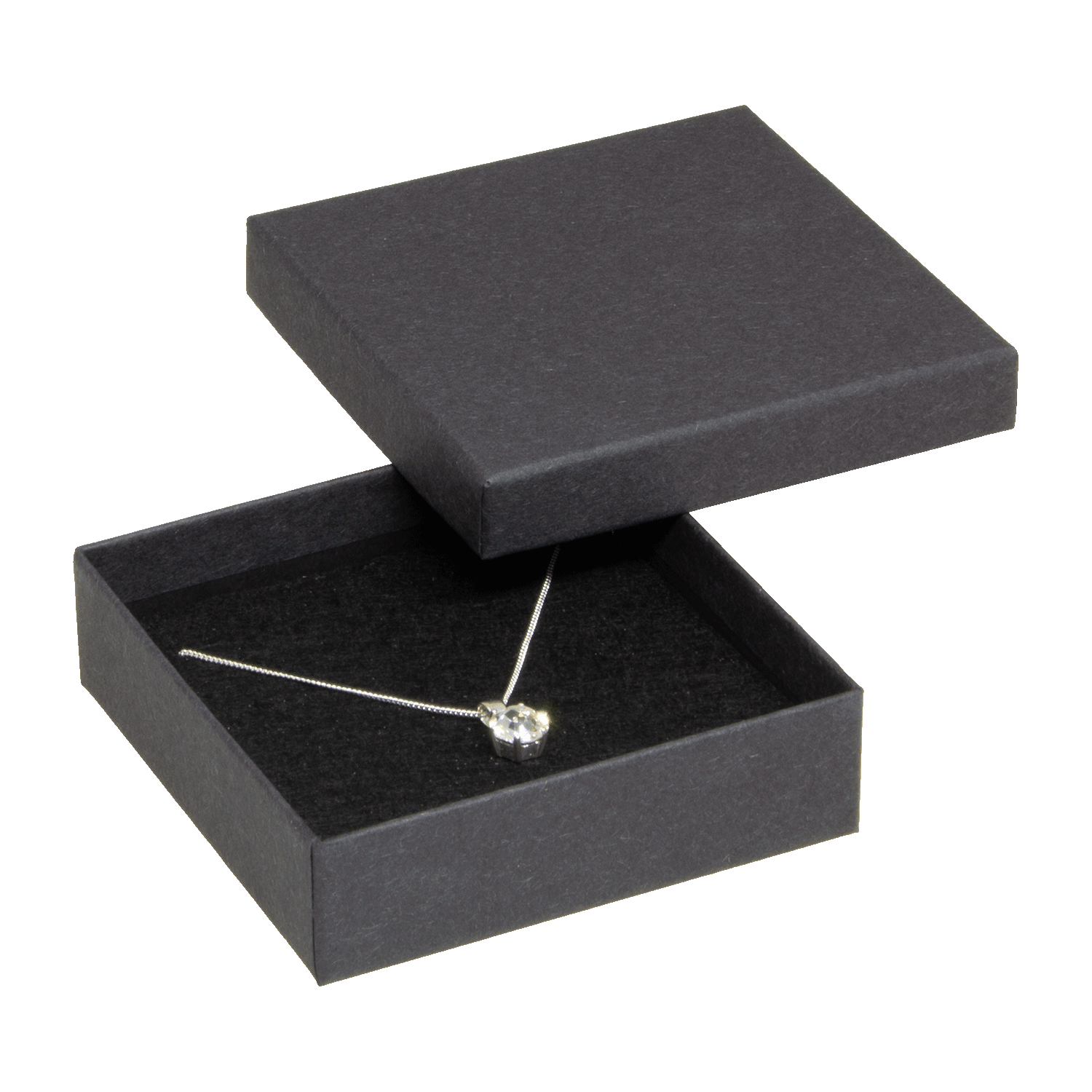 Jewellery boxes made from recycled cardboard for pendants - earrings - bracelets