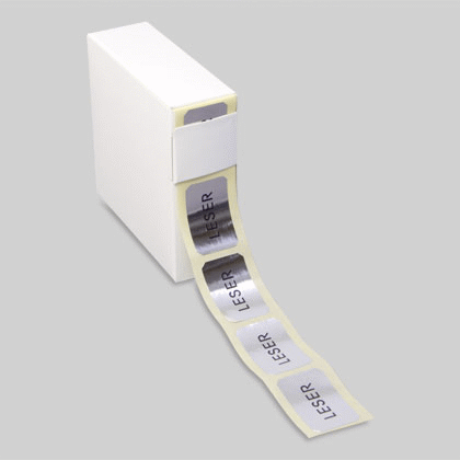 8-corner self-adhesive labels - large
