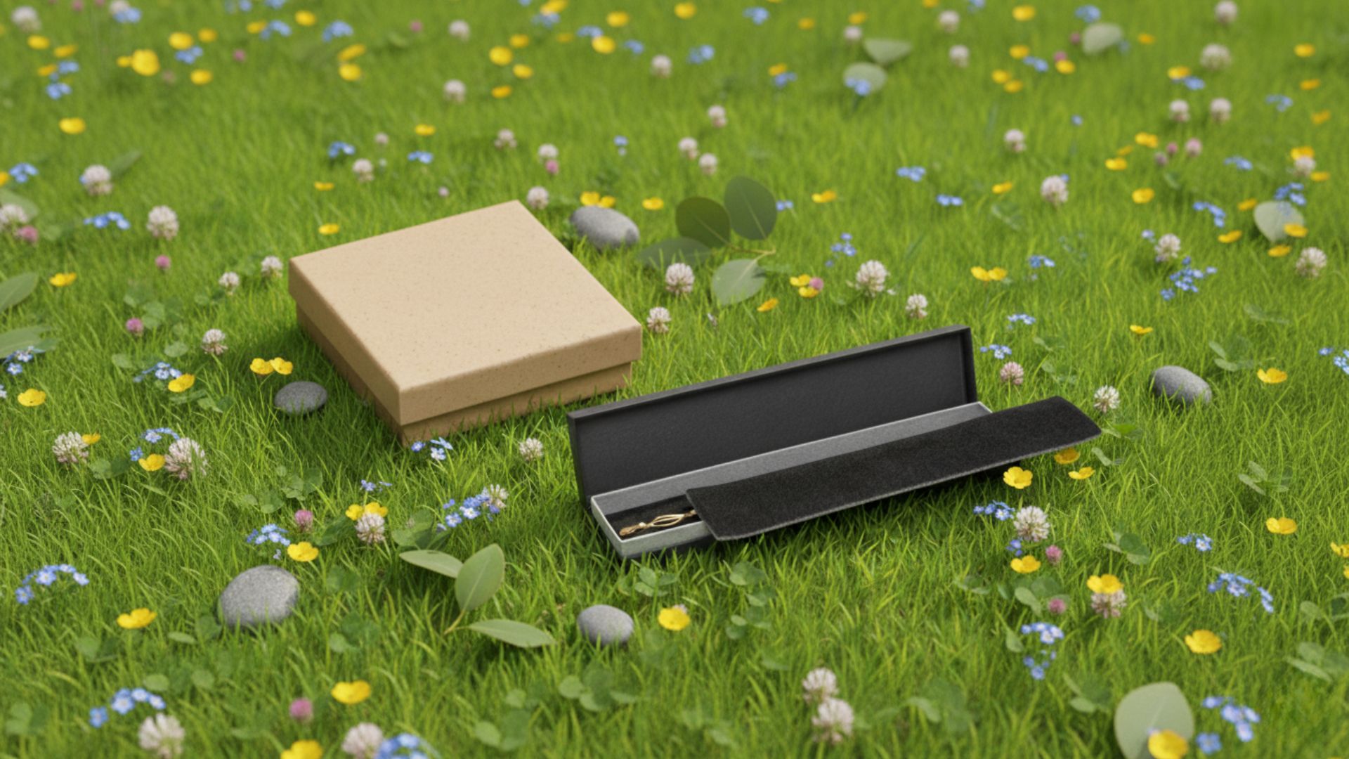 Sustainable jewellery packaging for bracelets