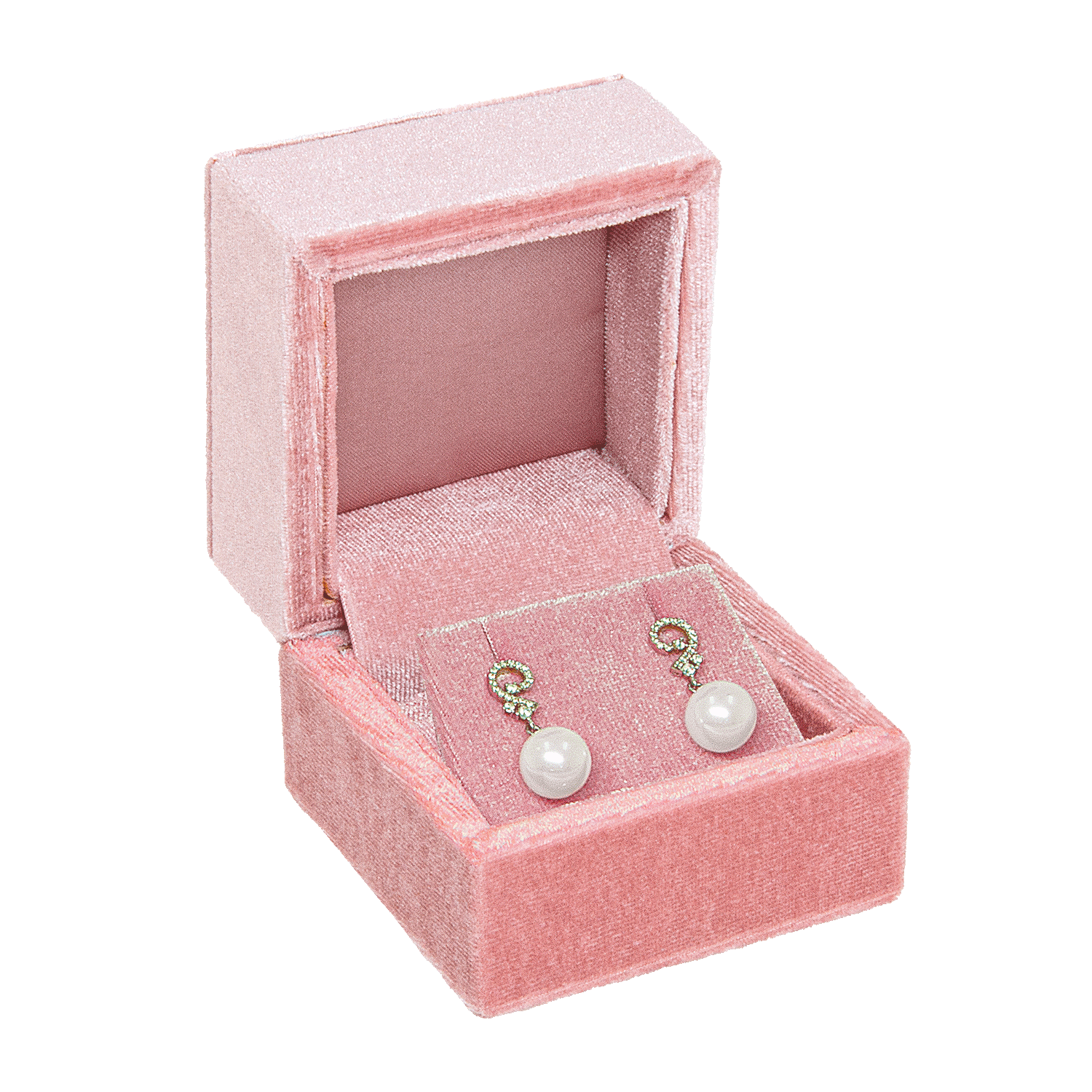 Jewellery cases with velvet cover for rings - earrings - pendants