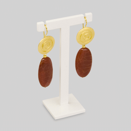 Jewellery stand for earrings - T-form - large