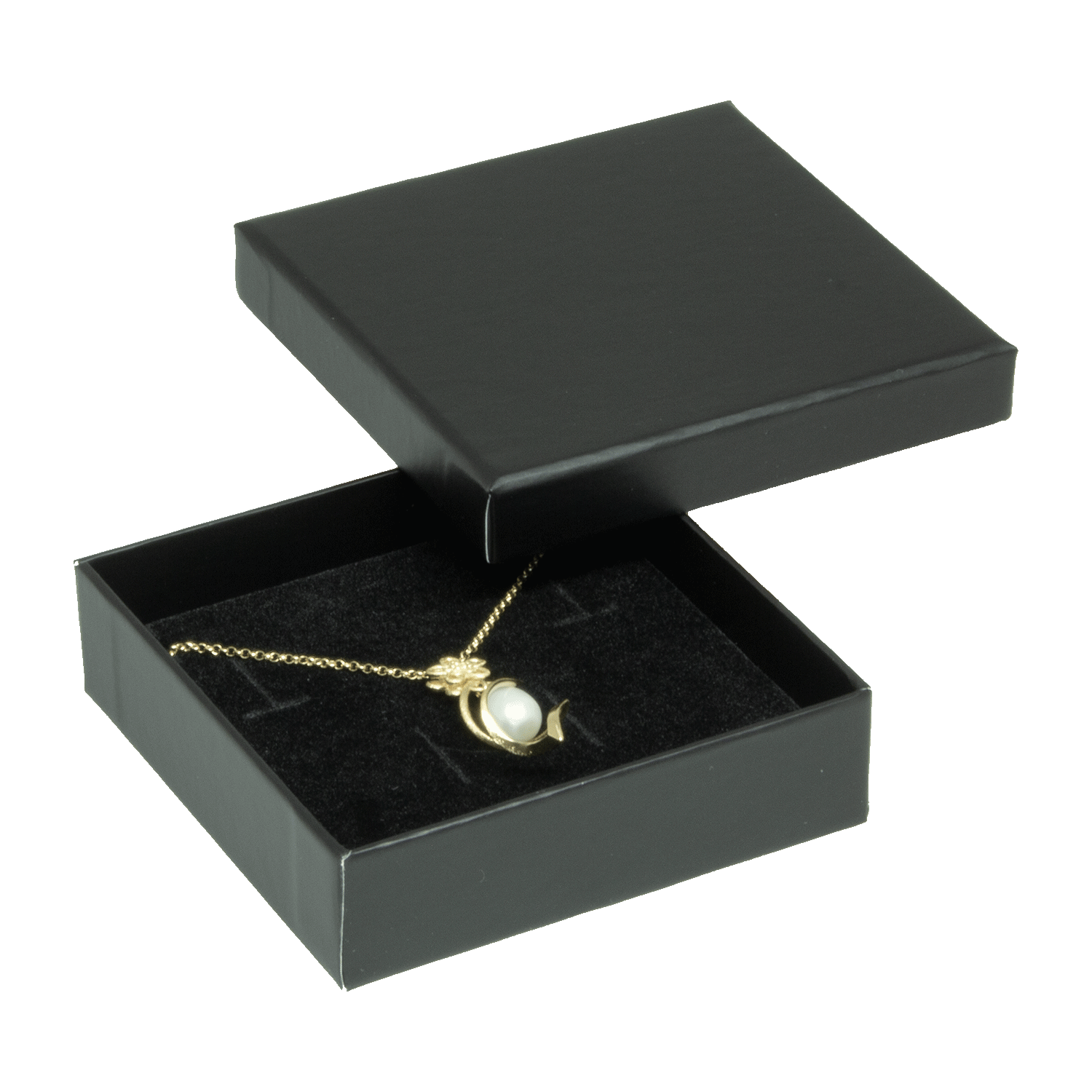 Cardboard boxes for pendants - earrings - set