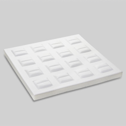 Insert for 16 rings in cushion
