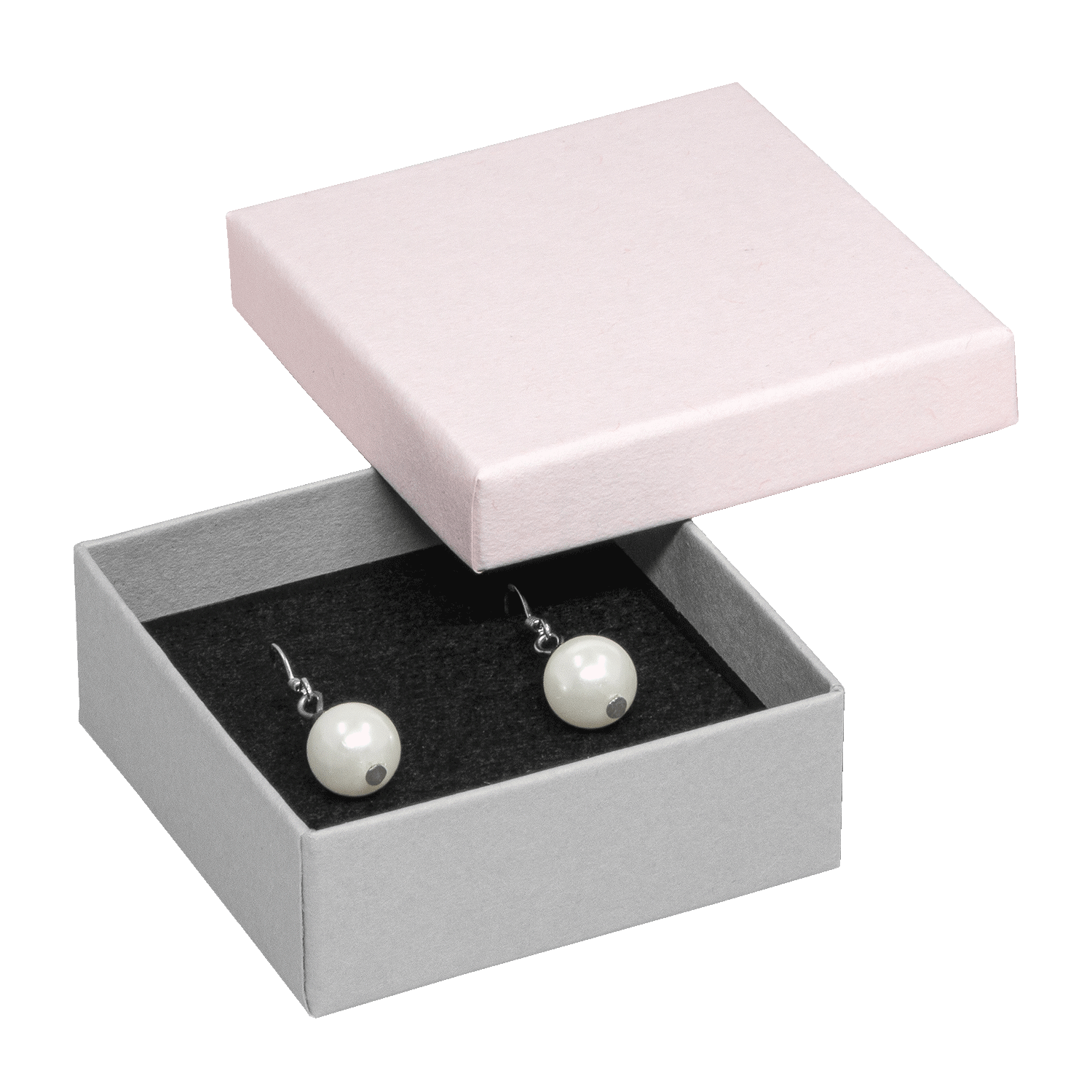 Jewellery boxes made from recycled cardboard for pendants - earrings