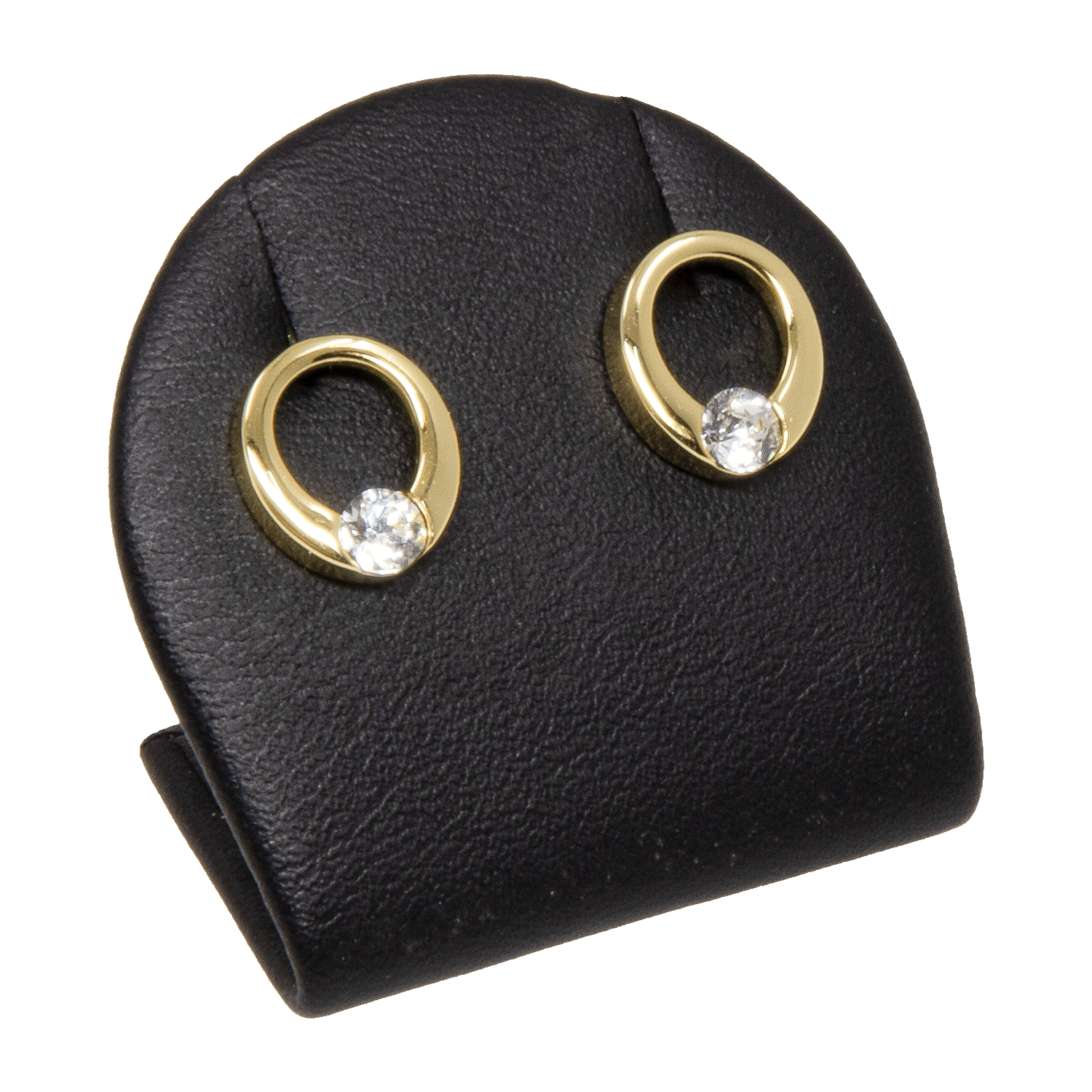 Jewellery stand for earrings - ear studs - medium - round