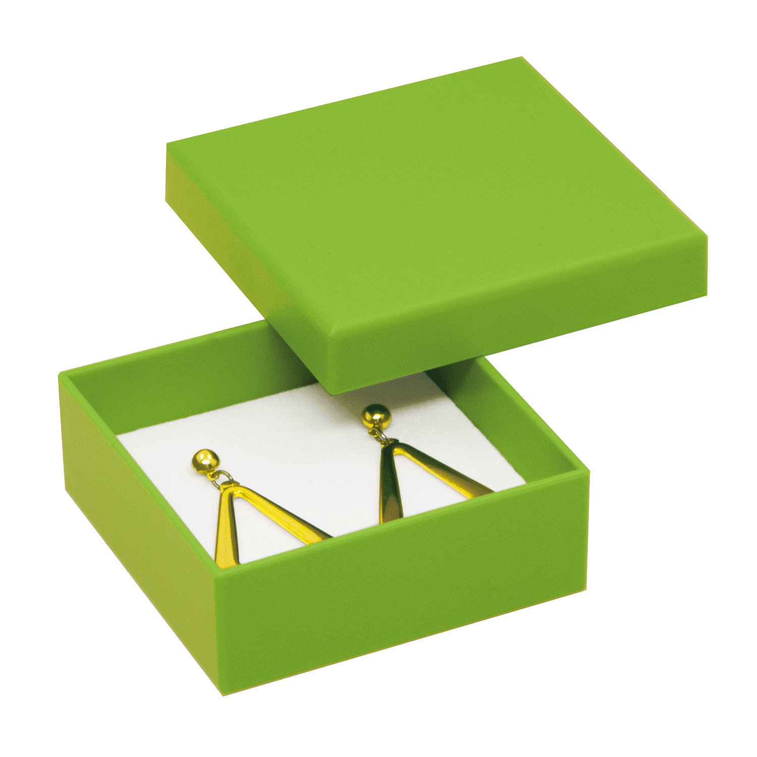 Bio-plastic boxes for pendants - earrings