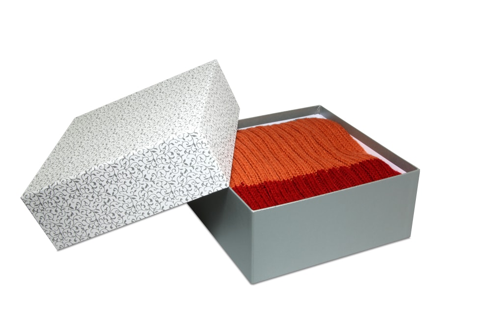 Customised scarf packaging for every need Customised scarf packaging for every need