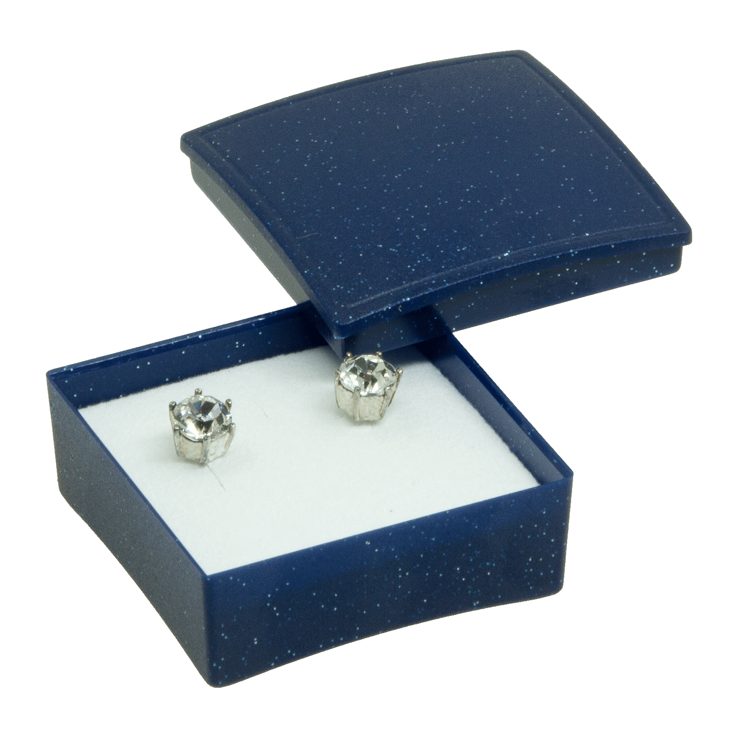 Plastic boxes for ear studs