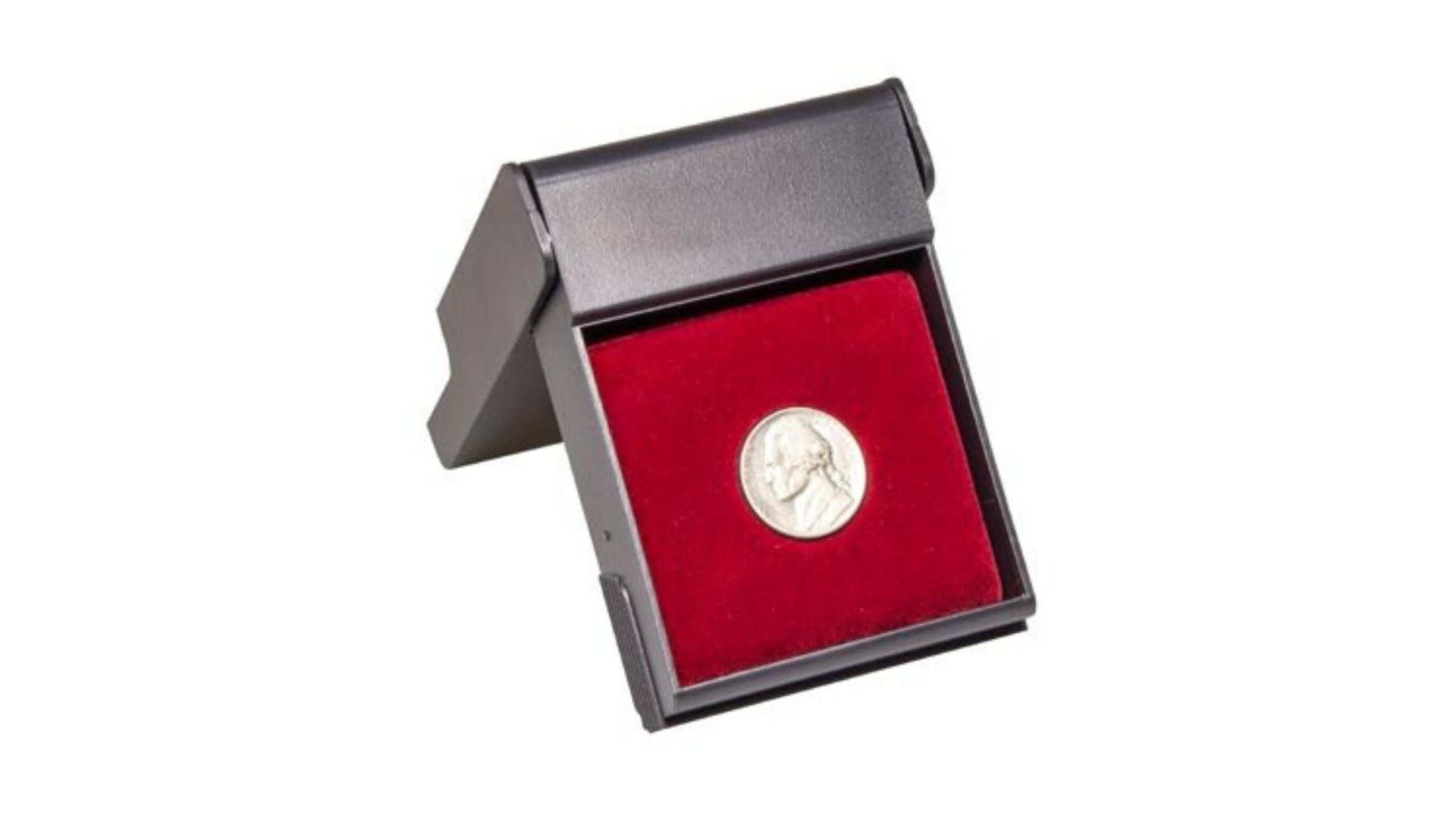 Stand-up cases for coins