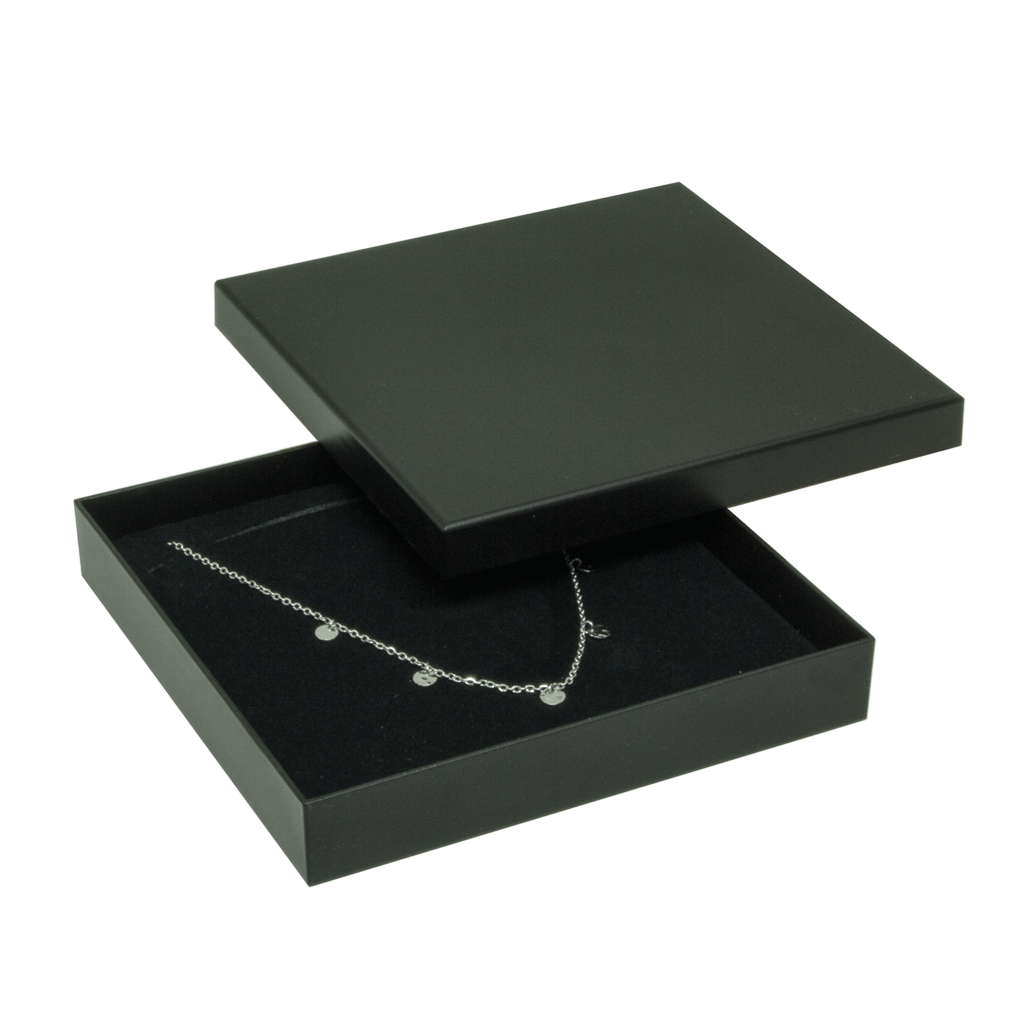 Bio-plastic boxes for necklaces - colliers