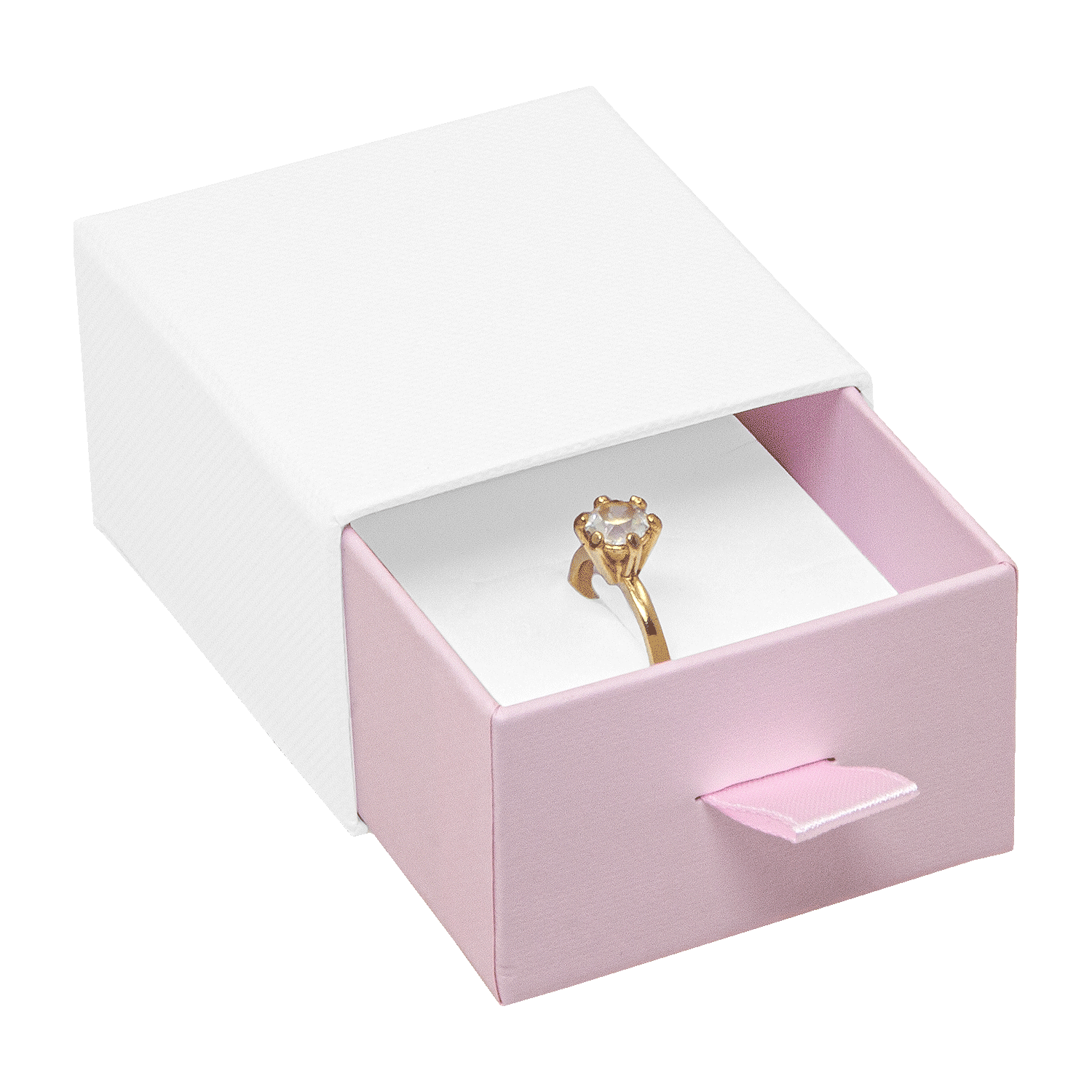 Cardboard slipcase boxes for rings - wedding rings - stud earrings
