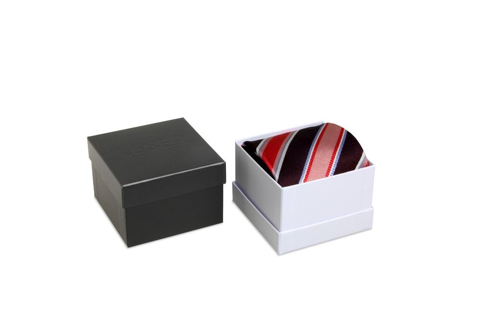 Customised tie boxes for your company