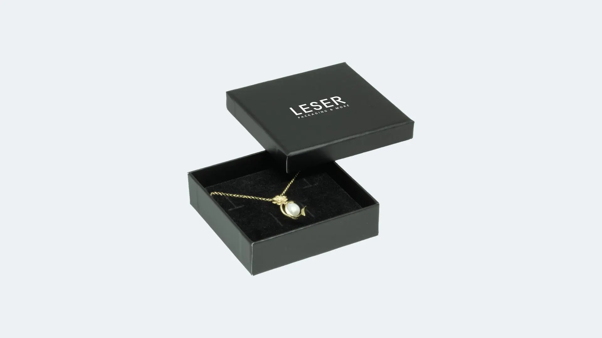 Packaging with logo