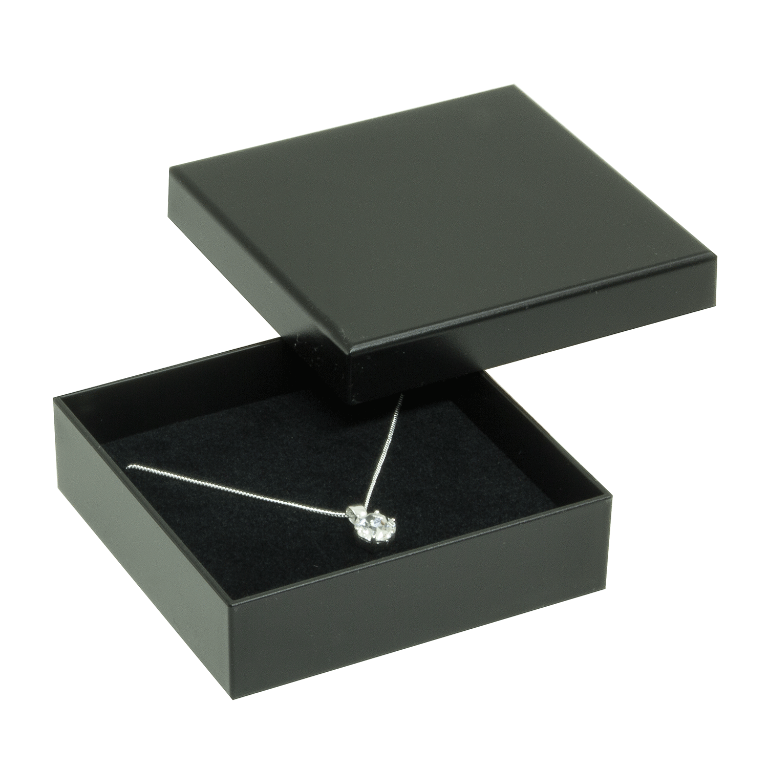 Bio-plastic boxes for pendants - earrings - set